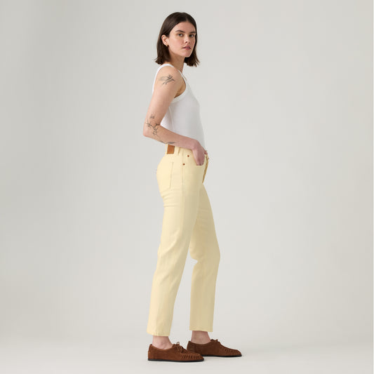 LEVI'S® WOMEN'S 501® ORIGINAL CROPPED JEANS - TAN