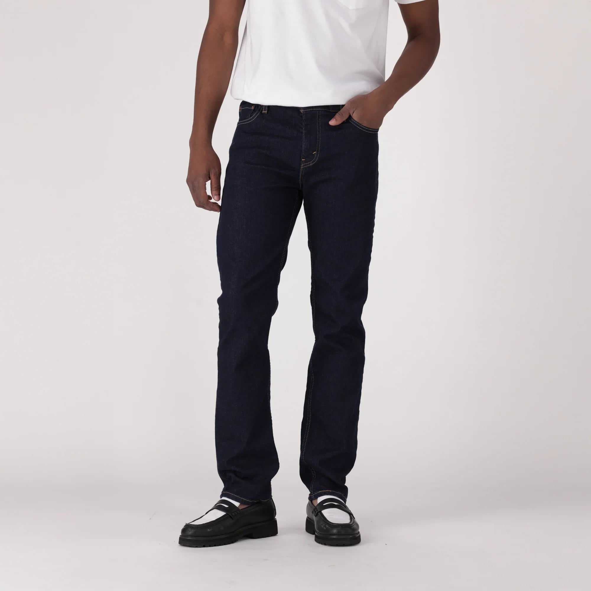 LEVI'S® MEN'S 511™ SLIM JEANS - DARK INDIGO - FLAT FINISH