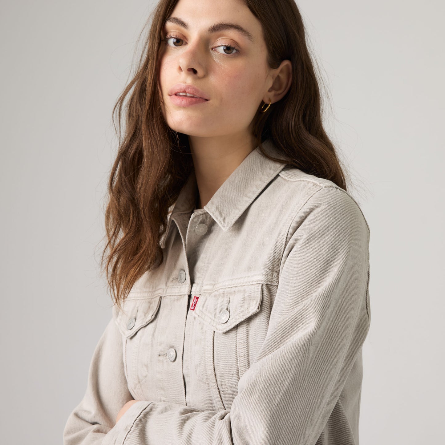 LEVI'S® WOMEN'S ORIGINAL TRUCKER JACKET - REDS