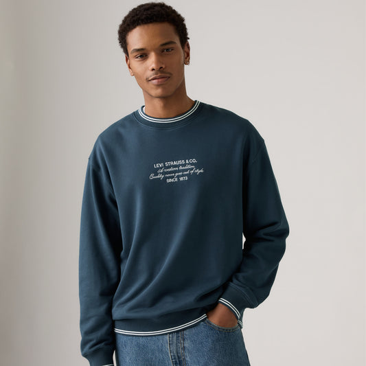 LEVI'S® MEN'S TIPPED GRAPHIC CREW SWEATSHIRT - MULTI COLOUR