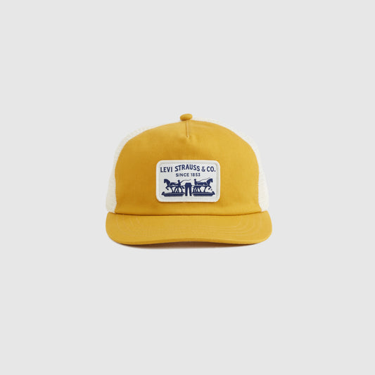 LEVI'S® MEN'S PRESIDIO TRUCKER CAP - YELLOW