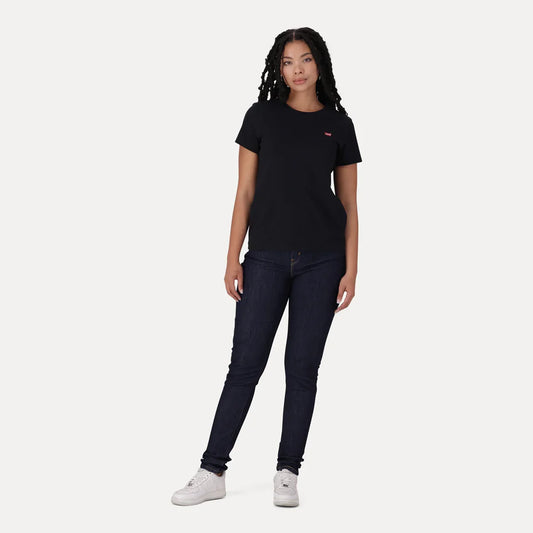 LEVI'S® WOMEN'S CURVY HIGH-RISE SUPER SKINNY - DARK INDIGO - FLAT FINISH