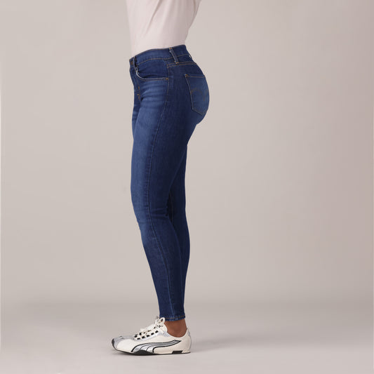 LEVI'S® WOMEN'S CURVY SKINNY - DARK INDIGO WORN IN