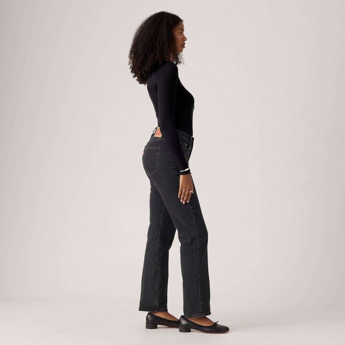 LEVI'S® WOMEN'S 501® CURVE JEANS - MED INDIGO - WORN IN