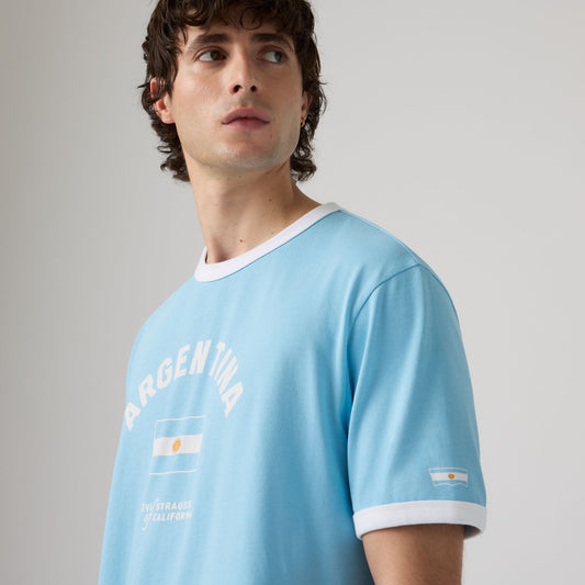 LEVI'S® ARGENTINA MEN'S RINGER TEE - MULTI COLOUR