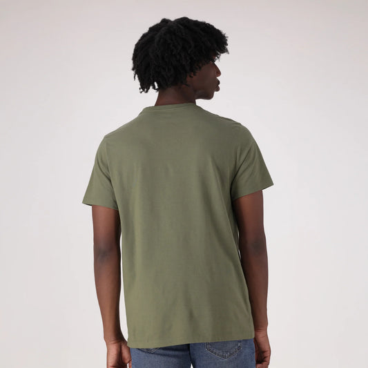 LEVI'S® MEN'S ORIGINAL HOUSEMARK V-NECK T-SHIRT - GREEN