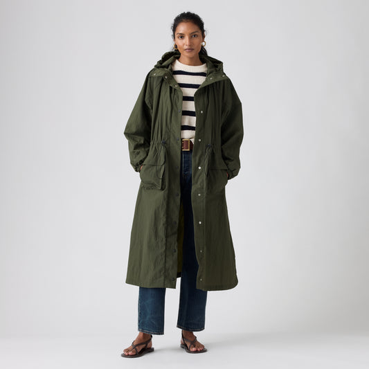 LEVI'S® WOMEN'S SIMONE LONG BUBBLE PARKA - MULTI COLOUR