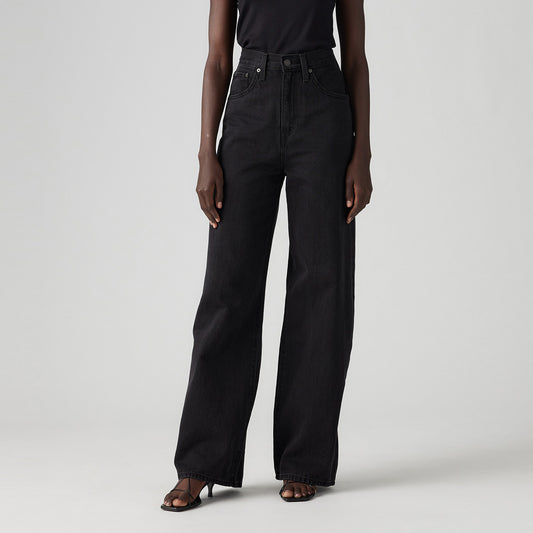 LEVI'S® WOMEN'S CINCH BAGGY JEANS - BLACK