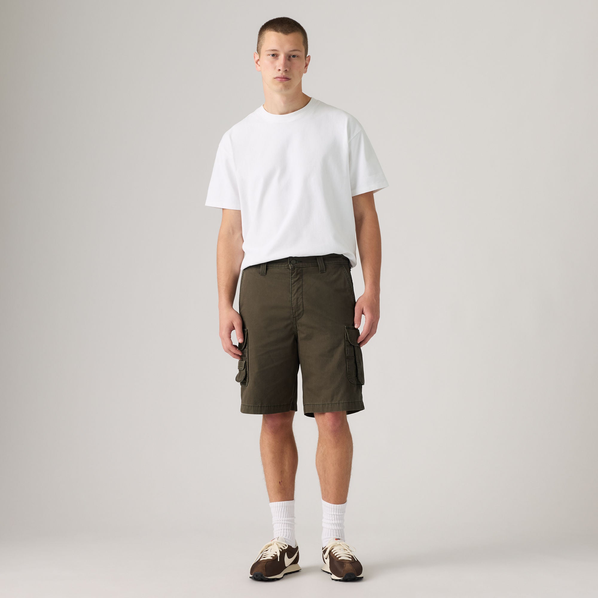 LEVI'S® MEN'S FISHING CARGO SHORTS - BROWN