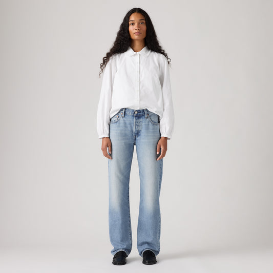 LEVI'S® WOMEN'S 501® '90S JEANS - MED INDIGO - WORN IN