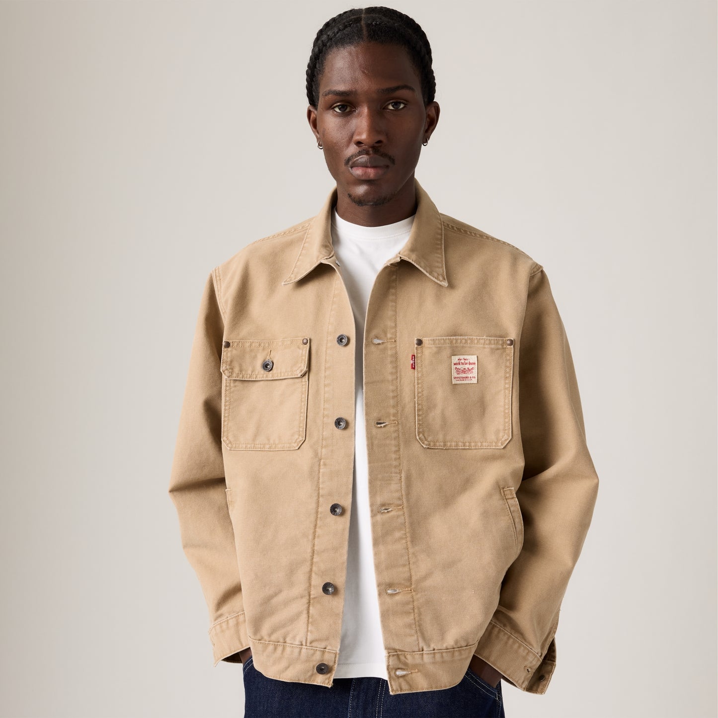LEVI'S® MEN’S SUNRISE TRUCKER JACKET - NEUTRAL