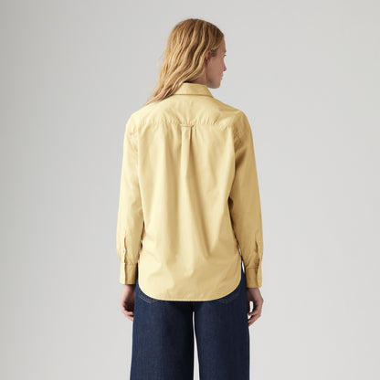 LEVI'S® WOMEN'S HARLIE BOYFRIEND SHIRT - YELLOW