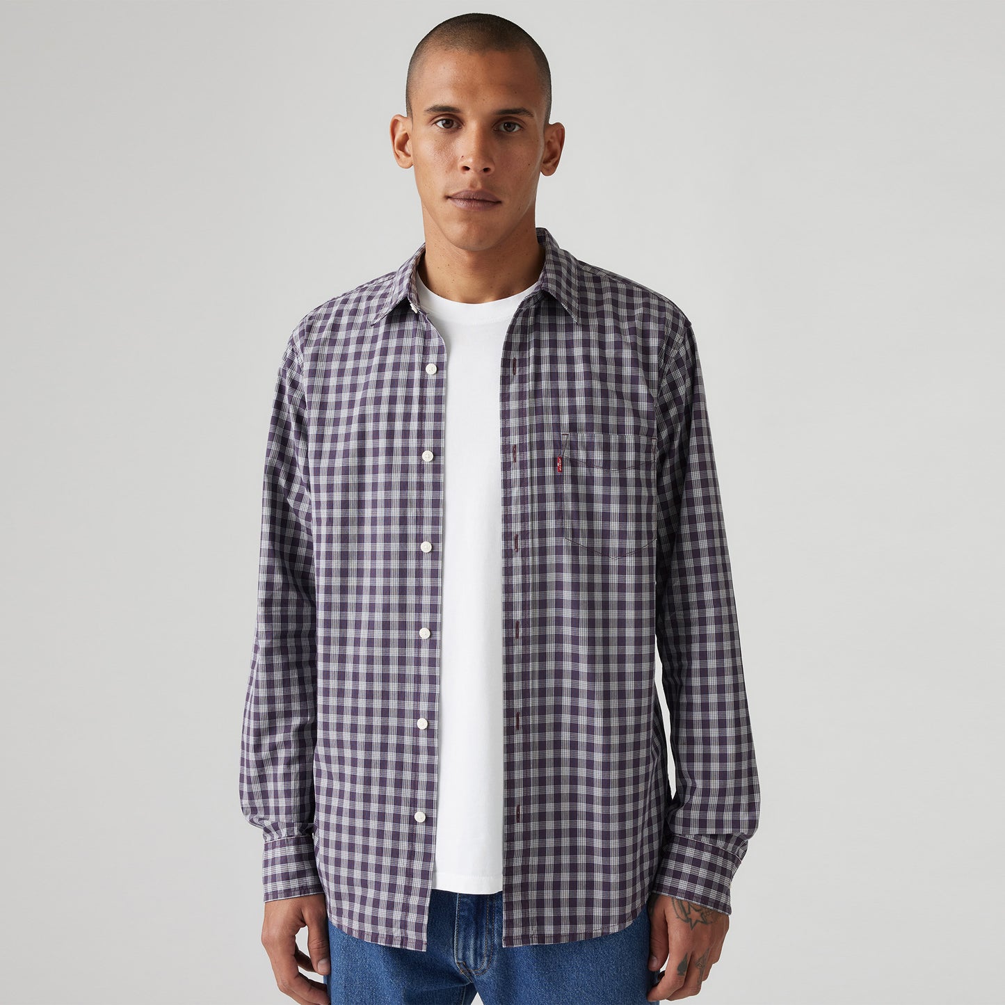 LEVI'S® MEN'S CLASSIC POCKET STANDARD FIT SHIRT - MULTI COLOUR