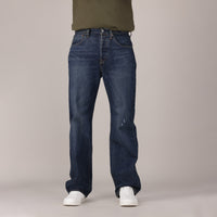 LEVI'S® MEN'S 501® LOOSE JEANS - DARK INDIGO - WORN IN
