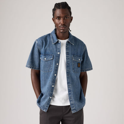 LEVI'S® MEN'S LONG-SLEEVE WORKER SHIRT - MULTI-COLOR