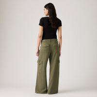 LEVI'S® WOMEN'S BAGGY DAD CARGOS - GREEN