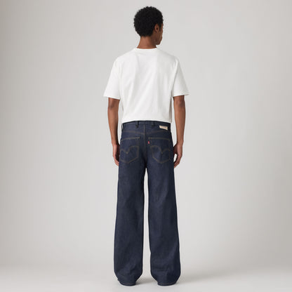 LEVI’S® X SACAI BELTED WIDE PANTS - RIGID BLUE