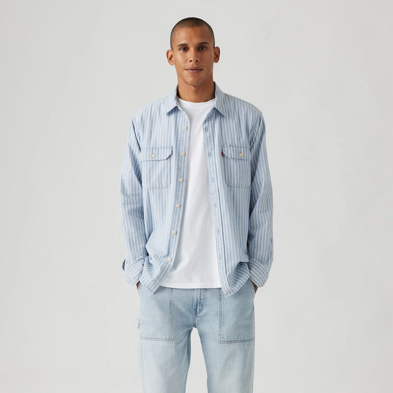 LEVI’S® MEN’S JACKSON WORKER OVERSHIRT - BLUE