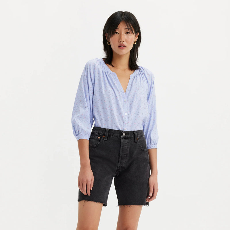 LEVI'S® WOMEN'S MIRABELLE BLOUSE - MULTI COLOR