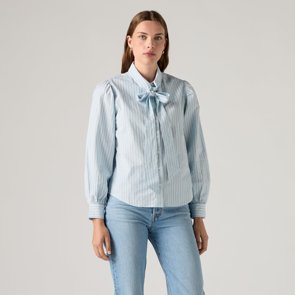 LEVI'S® WOMEN'S JUDICE WESTERN SHIRT - BLUE
