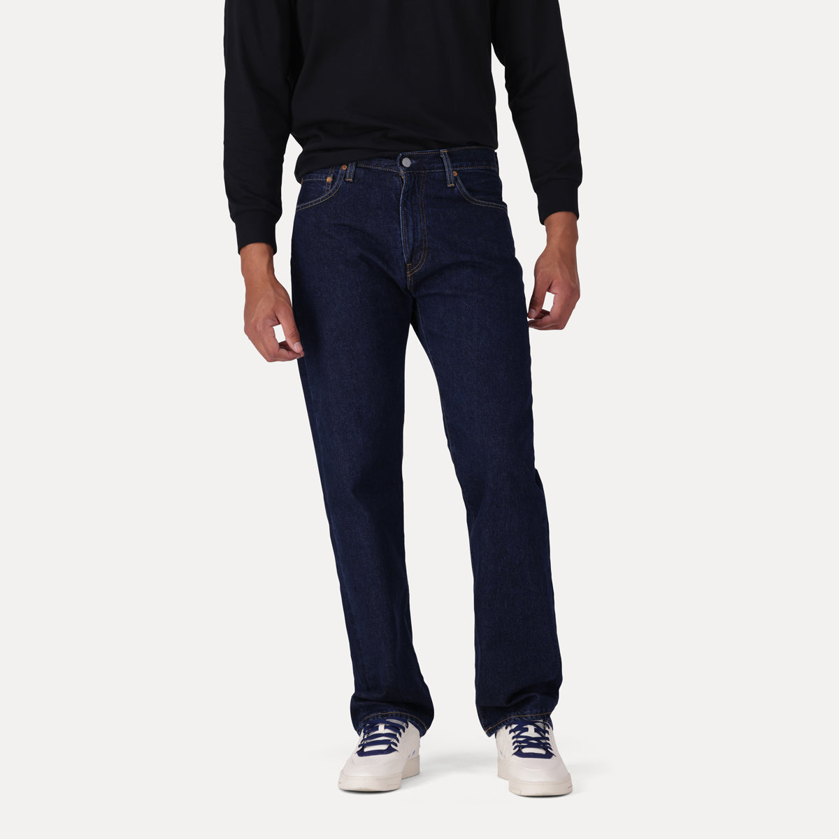 LEVI'S® MEN'S 555™ RELAXED STRAIGHT JEANS - DARK WASH