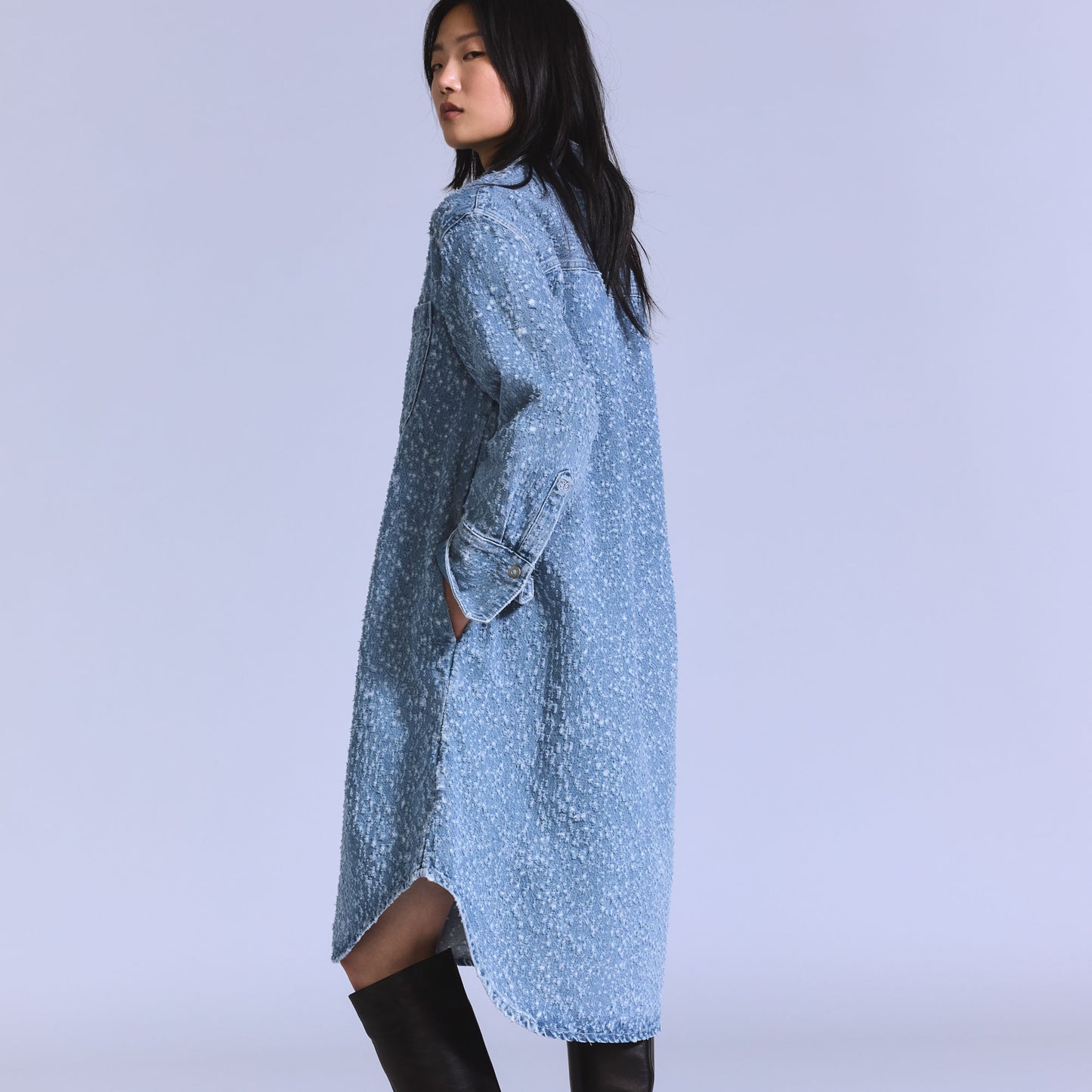 LEVI'S® BLUE TAB™ WOMEN'S DENIM SHIRT DRESS - BLUE