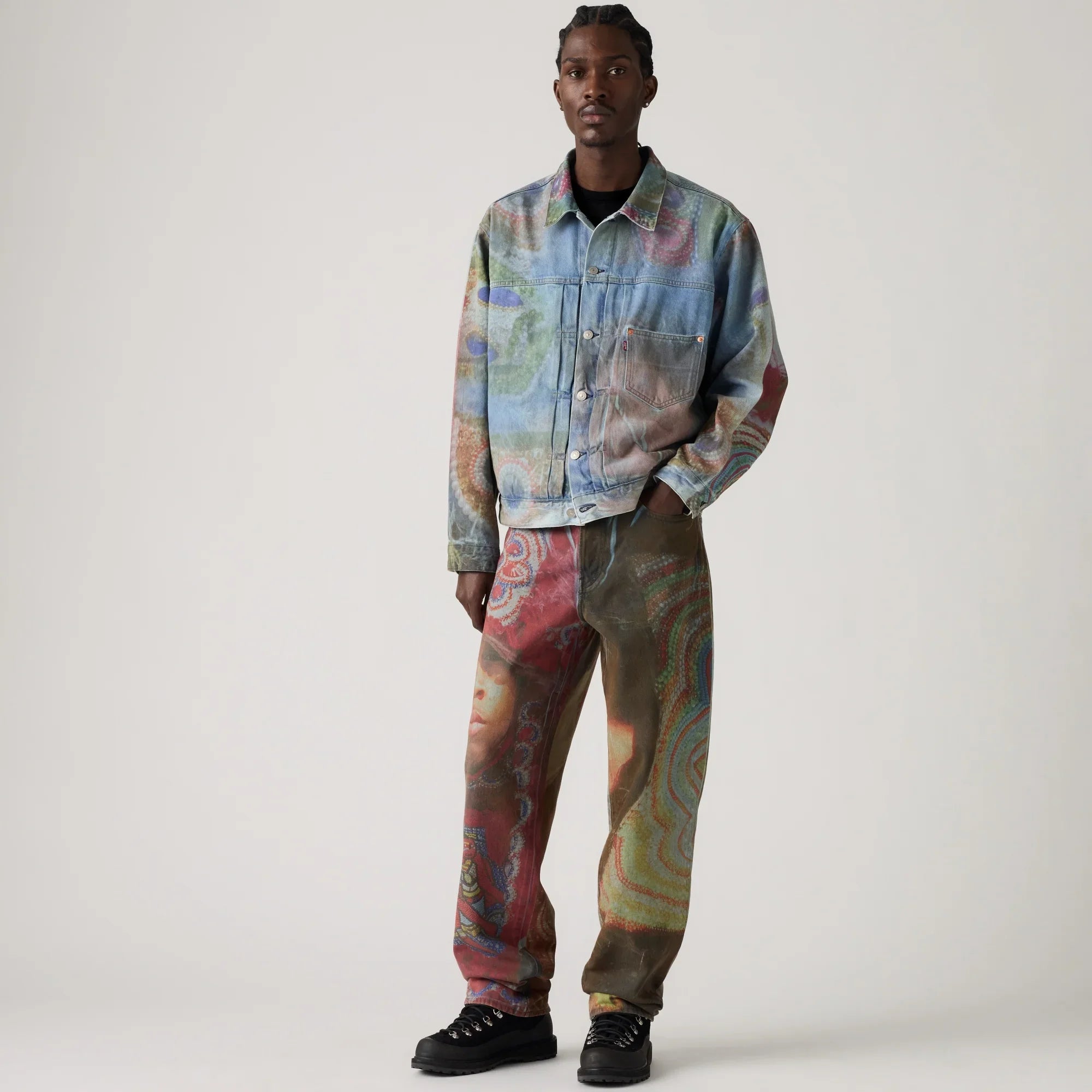 LEVI'S® X DENIM TEARS PHOTO JEANS - MULTI-COLOUR