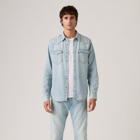LEVI'S® MEN'S BARSTOW STANDARD FIT WESTERN SHIRT - MULTI COLOUR