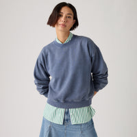 LEVI'S® WOMEN'S VINTAGE BOXY SWEATSHIRT - BLUE