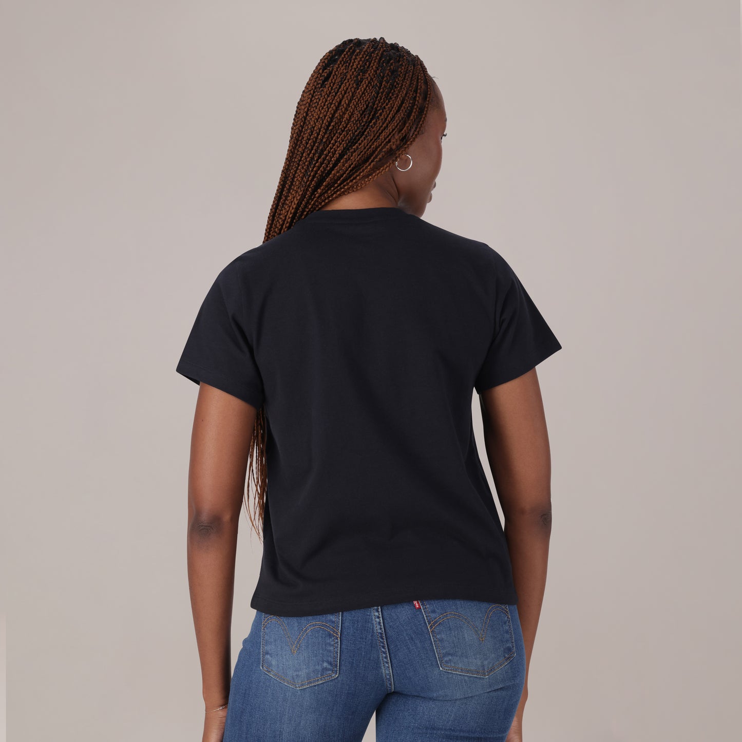 LEVI'S® WOMEN'S FAVORITE COTTON TEE - BLACK