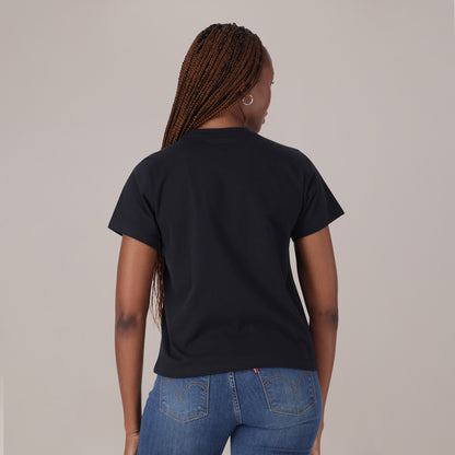 LEVI'S® WOMEN'S FAVORITE COTTON TEE - BLACK