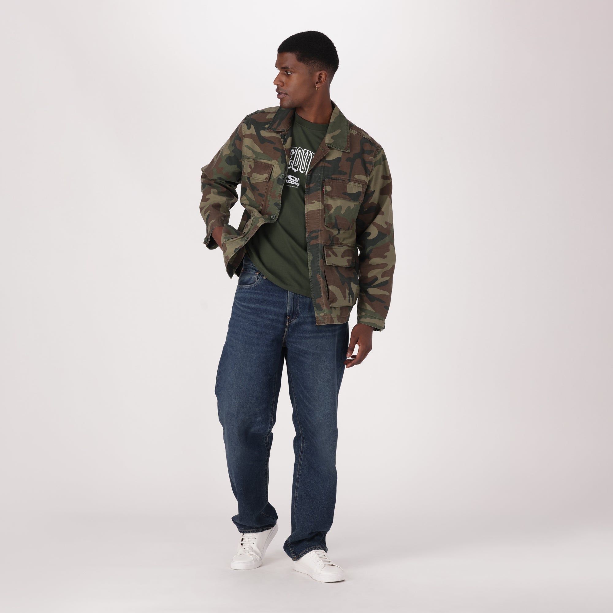 LEVI'S® MEN'S 502™ TAPER JEANS - DARK INDIGO WORN IN