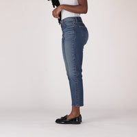 LEVI'S® WOMEN'S WEDGIE STRAIGHT JEANS - MED INDIGO - WORN IN