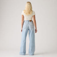Levi's® Women's Cinch Wide Leg Jeans - Med Indigo - Worn In