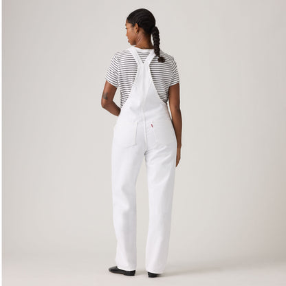 LEVI'S® WOMEN'S VINTAGE DENIM OVERALLS - WHITE
