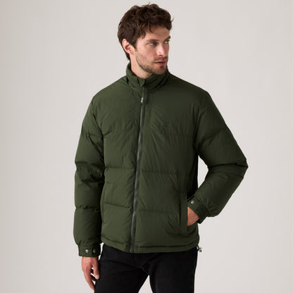 LEVI'S® MEN'S ROCKRIDGE SHORT PUFFER JACKET - GREEN