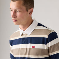 LEVI'S® MEN'S CLASSIC SHORT-SLEEVE RUGBY SHIRT - MULTI-COLOR