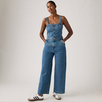 LEVI'S® WOMEN'S DREA JUMPSUIT - MED INDIGO - FLAT FINISH