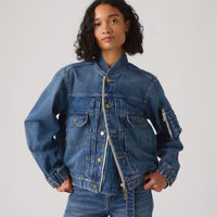 LEVI’S® X SACAI WOMEN'S BLOUSON JACKET - VINTAGE BLUE