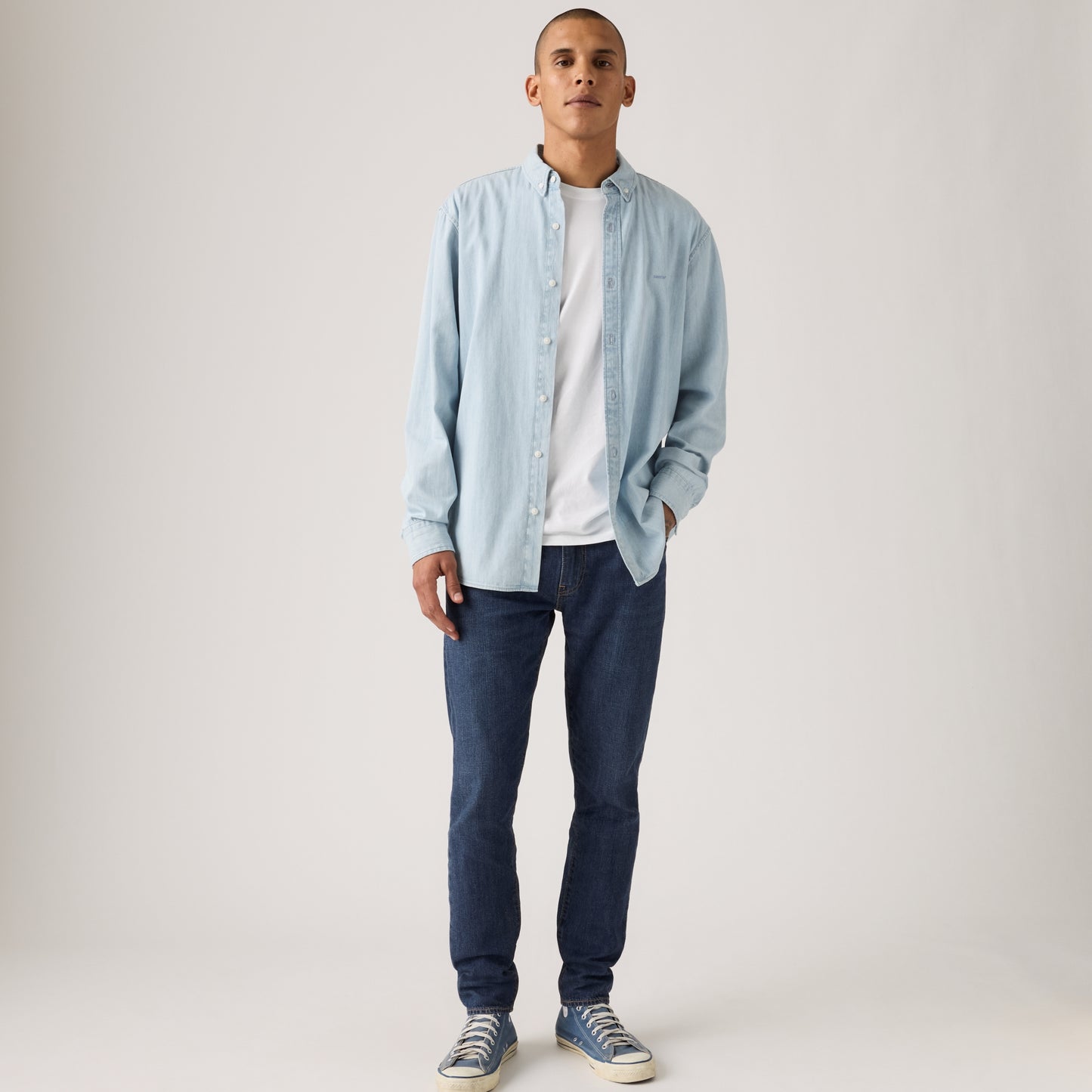 LEVI'S® MEN'S LINEN 512™ SLIM TAPER JEANS - MULTI COLOUR