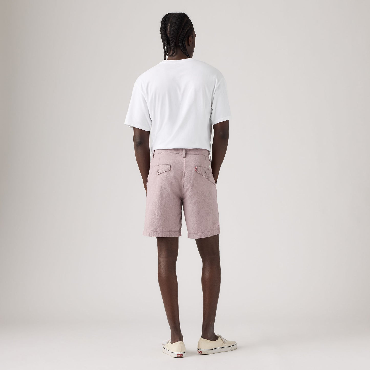 LEVI'S® MEN'S XX CHINO AUTHENTIC RELAXED LIGHTWEIGHT SHORTS - PURPLE