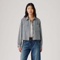 LEVI'S® WOMEN'S TINI LONG-SLEEVE UTILITY SHIRT - MULTI-COLOR