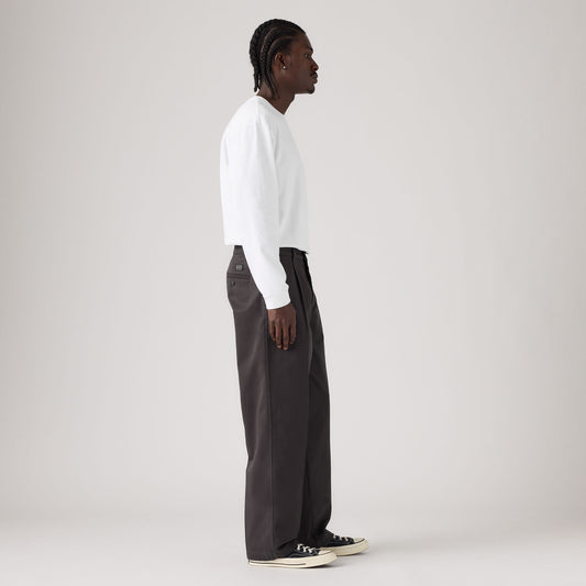 LEVI'S® MEN'S LOOSE PLEATED WORK CHINOS - GREY