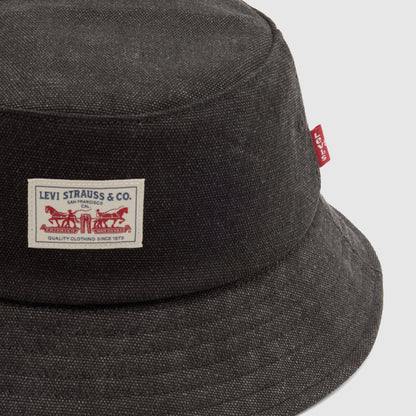 LEVI'S® MEN'S STRAUSS BUCKET HAT  - BLACK