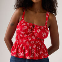 LEVI'S® WOMEN'S AMBREY BLOUSE - RED