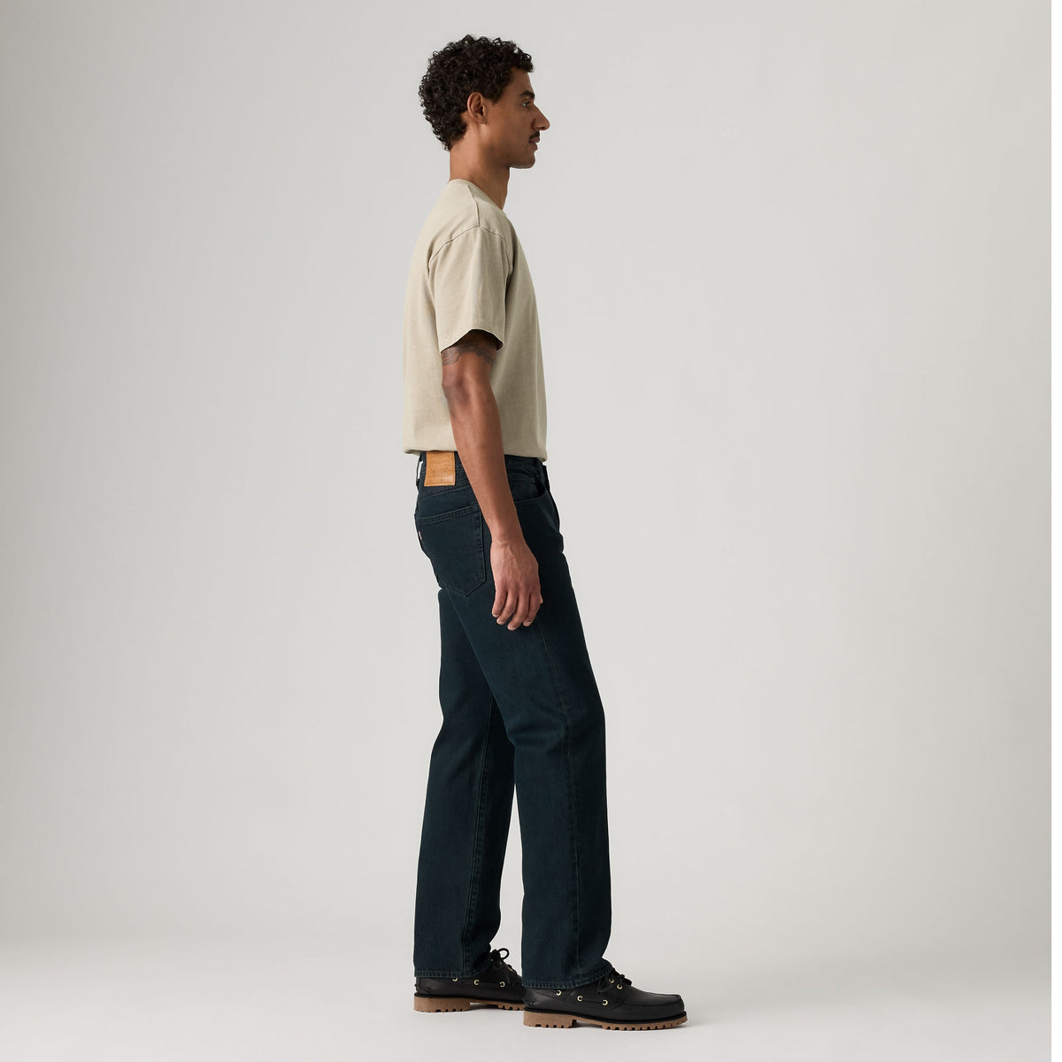 LEVI'S® MEN'S 555™ RELAXED STRAIGHT JEANS - BLUE-BLACK