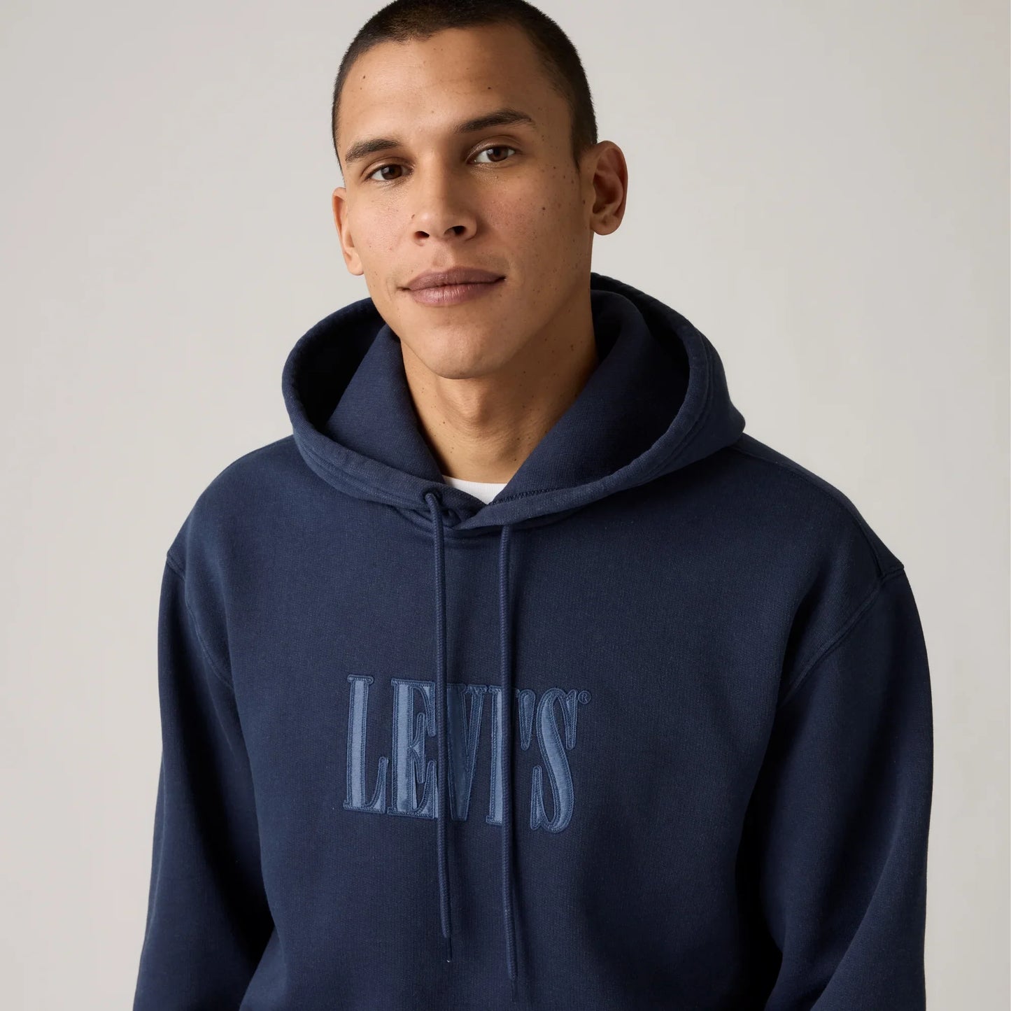 LEVI'S® MEN'S RELAXED GRAPHIC HOODIE - BLACK