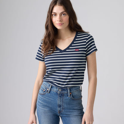 LEVI'S® WOMEN'S PERFECT V-NECK T-SHIRT - MULTI-COLOR