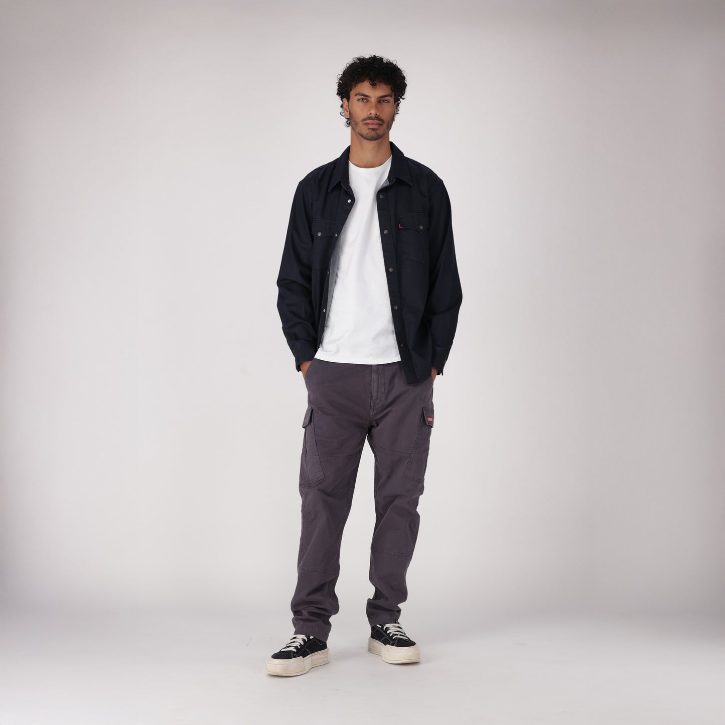 LEVI'S® MEN'S LO-BALL CARGO PANTS - GREY