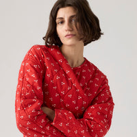 LEVI'S® WOMEN'S JOSIE QUILTED LINER JACKET - RED